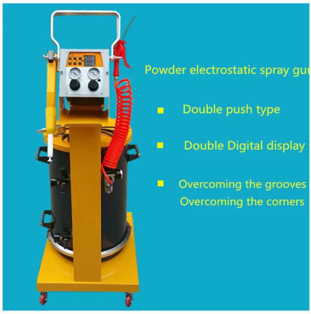 Electrostatic Spray Powder Coating System Machine Spraying Gun Paint System M