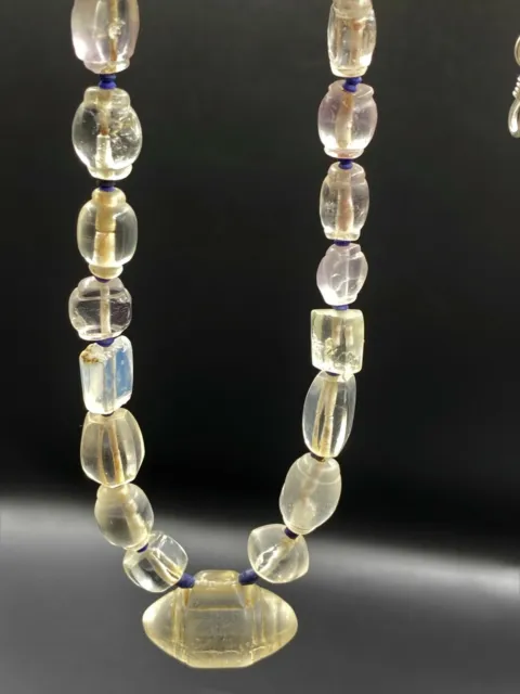 Ancient antique crystals  unique shape  beads from south east Asia Pyu dynasty 2