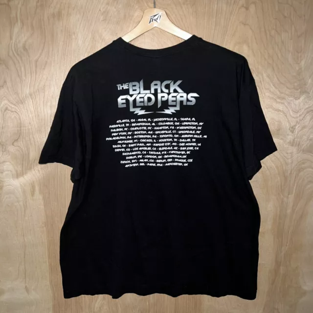 The Black Eyed Peas The End Tour Band Rap Tee Shirt Pop Stars Hip Hop Xl New 3