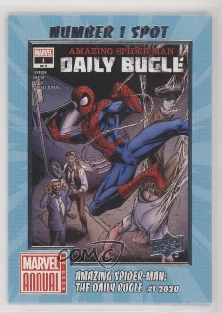 2020-21 Marvel Annual Number 1 Spot Amazing Spider-Man: The Daily Bugle #1 6kx