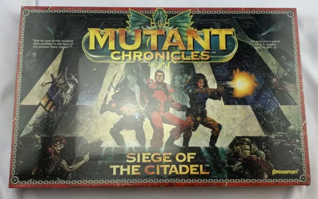 1993 Mutant Chronicles: Siege of the Citadel by Pressman New Sealed FREE SHIP