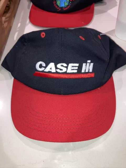 Case iH Agriculture Snapback Harvester Black Adjustable Ball Cap Hat K-Products