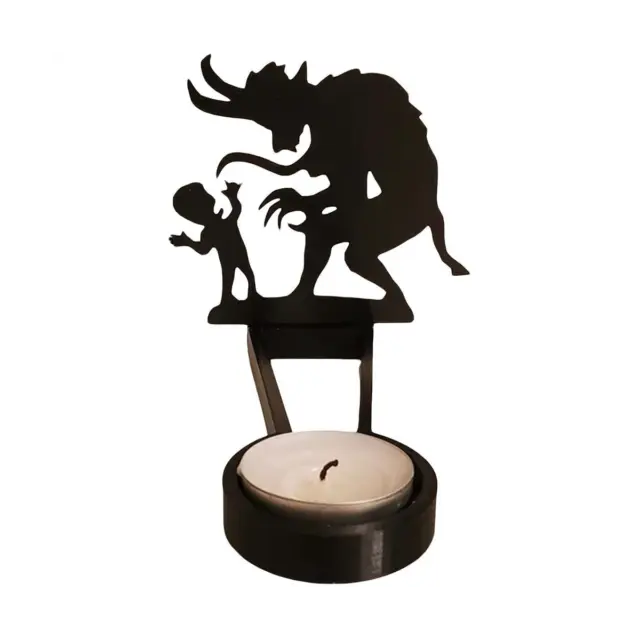Funny Shadow Candle Holders,Halloween Home Decor Centerpiece Candleholder T D7G4