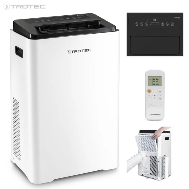 TROTEC Climatiseur local monobloc PAC 3900 X | Rafraîchisseur d'air | 3,9 kW