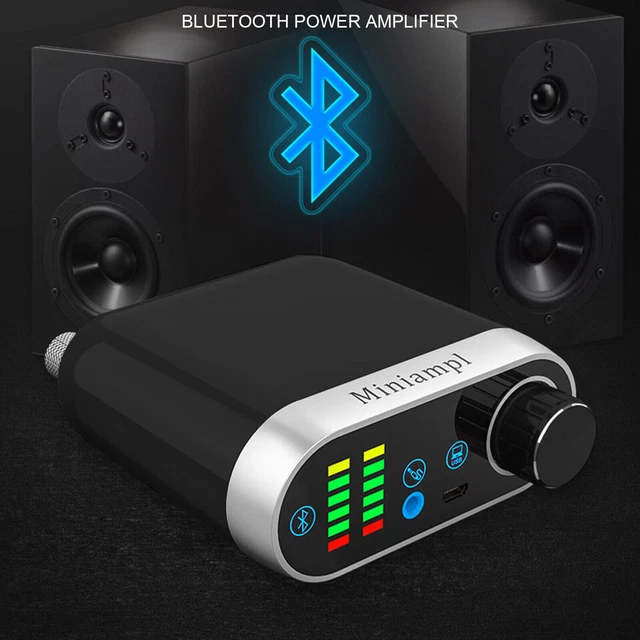 HiFi Bluetooth 5.0 Digital Amplificateur Mini Desk Stereo Audio Amp for Speaker