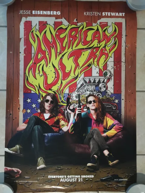 American Ultra Original Poster | 27x40 | DS | Rolled