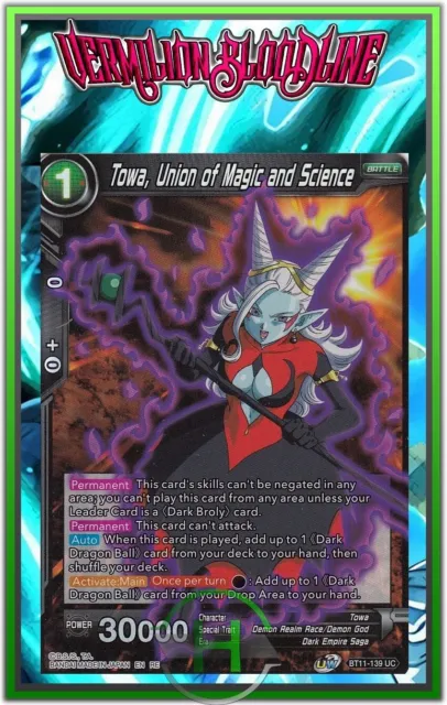 Towa, Union of Magic and Science - BT11-139 UC FOIL - RE - 2nd ED - EN - NM/M