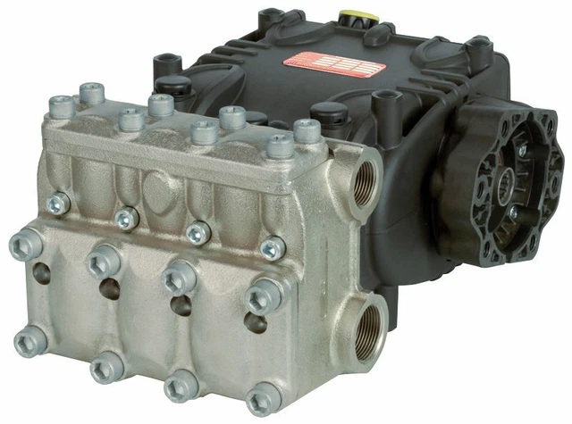 Pompe Haute Pression Interpump W130 - 130 Bar, 9.5 L/min, Arbre Solide | Neuf Pour Laveuse à Jet