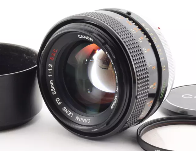 CANON FD 55MM F1.2 S.s.C. SSC MF Standard Lens for FD Mount [Exc ...