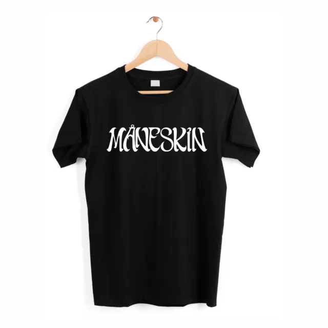 T-Shirt Unisex Maneskin B gruppo band musica rock concerto idea regalo