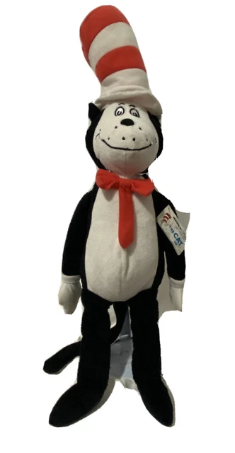 DR. SEUSS CAT IN THE HAT 2003 Kohl's Cares for Kids 22" Plush Stuffed Animal