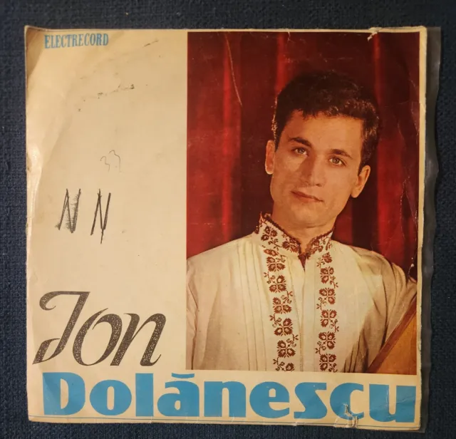 Ion Dolănescu – 'Ion Dolănescu' 7" EP Single 1968 Romania Electrecord Folk Rare