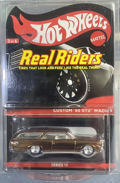 Hot Wheels Redline Club RLC Serie 10 echte Fahrer 3/6 maßgeschneidert '66 GTO Wagen 3579