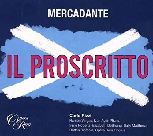 Carlo Rizzi  Britte - Mercadante  Il proscritto - New cd - J23A