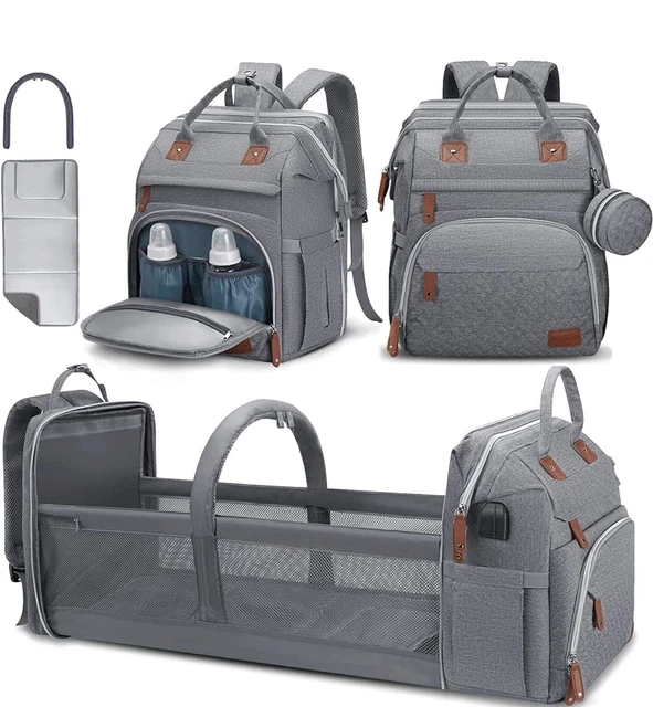 Baby Diaper Bag Backpack Travel Mom Mummy Maternity Changing Pad Waterproof NEW