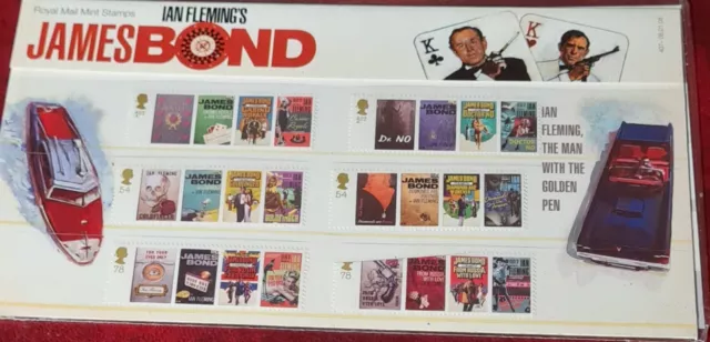 GB - 2008 -"JAMES BOND" PRESENTATION PACK PACK  (No 407)  - MNH