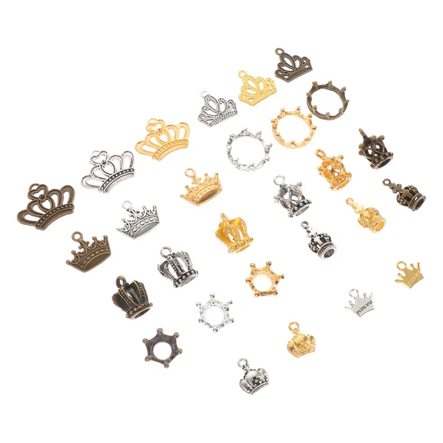 50pcs Legierung Charme Schmuck Finden Liefert Ohrringe Baumeln Charme