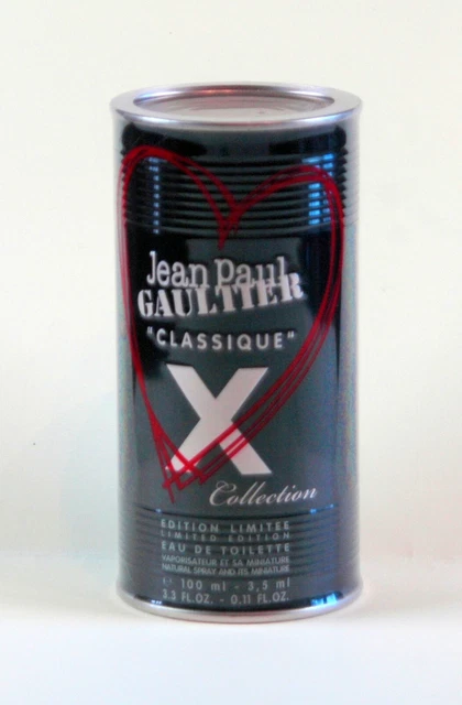 JEAN PAUL GAULTIER  CLASSIQUE X  LIMITED EDITION EDT 100ml + MINI  NEU/FOLIE