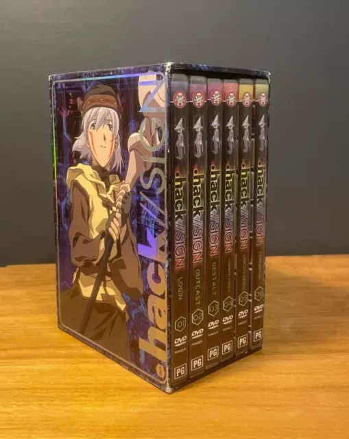 hack//SIGN - The Complete Collection (DVD, 2006, 6-Disc Set, Anime