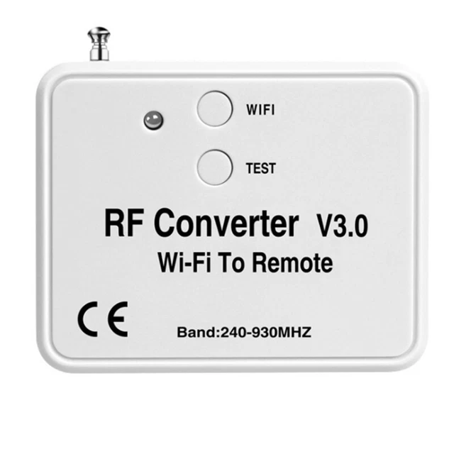 Wifi Telecomando Convertitore Radio Frequenza Wifi Telecomando 240-930Mhz W1K7