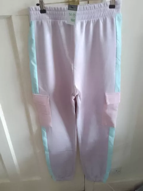 Primark Girls 14-15 Years Purple Jogging Bottoms