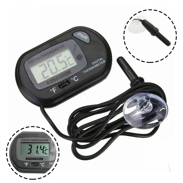 Calientes ventas termómetro digital acuario -50oC a +70oC grados pecera
