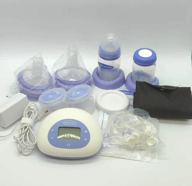 Lansinoh 2 en 1 Extractor de leche Eléctrico Pantalla LCD Iluminada