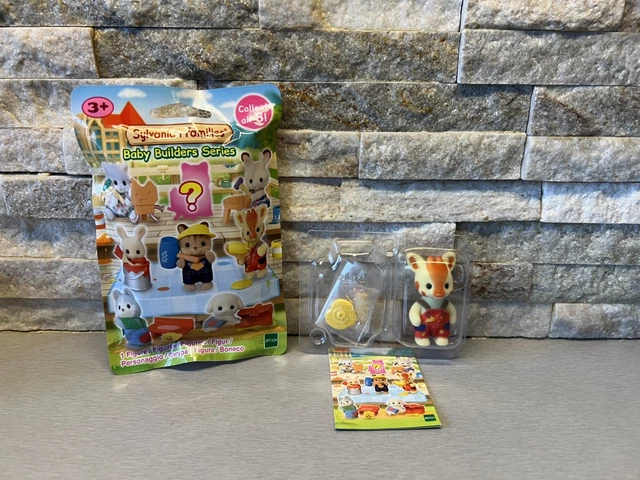 SYLVANIAN FAMILIES BLIND Bags Baby Builders Series Painter Giraffe Baby ...