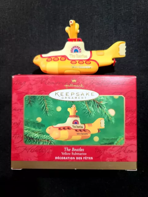 Hallmark Keepsake Ornament- Beatles Yellow Submarine 2