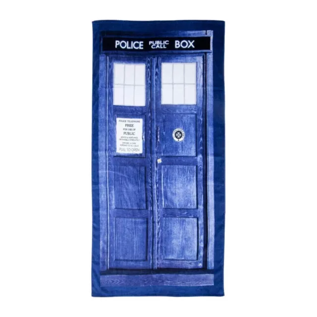 Doctor Who TARDIS Beach Towel