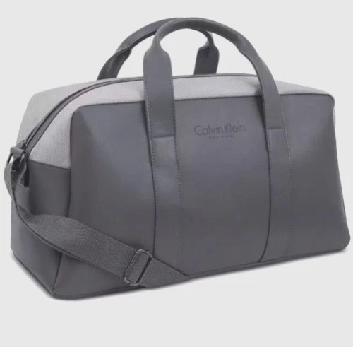 CALVIN KLEIN GREY Duffle / Travel / Holdall / Weekend / Overnight / Gym Bag £ - PicClick UK CALVIN KLEIN GREY Duffle / Travel / Holdall / Weekend / Overnight / Gym Bag £ - PicClick UK