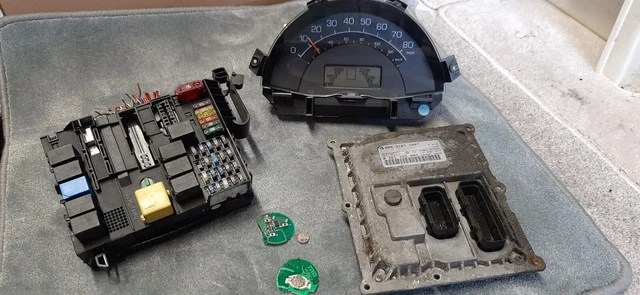 SMART CAR 450 FORTWO COUPE 599 600cc 0,6 KIT ECU MOTORE COMPLETO