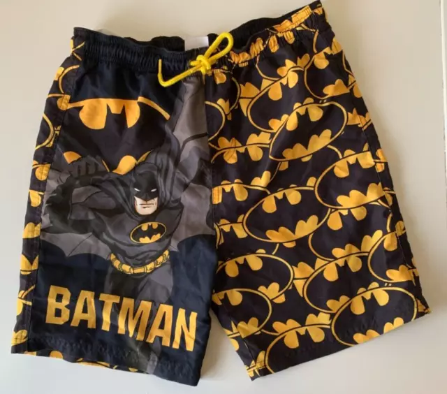 Next Boys Junior Batman Print Swim Board Shorts Size 11 Years