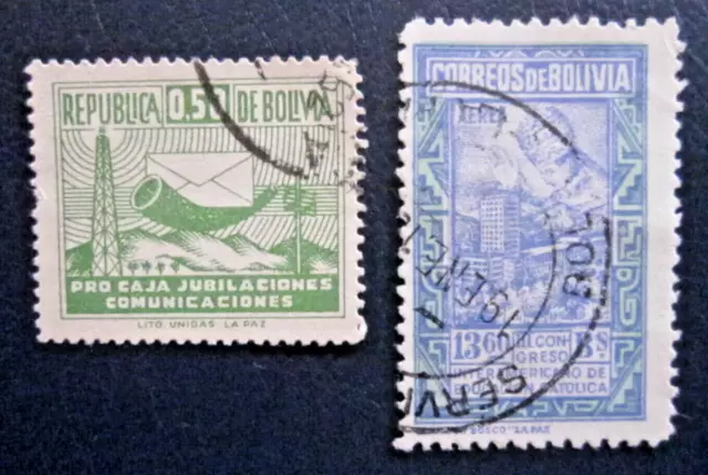 Bolivia,, correo, usado