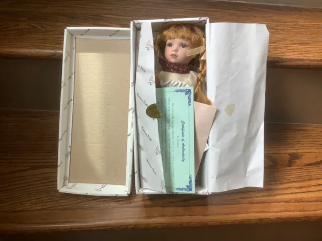 Duck House Heirloom Porcelain Doll - Kassidy Limited Edition (In Original Box)