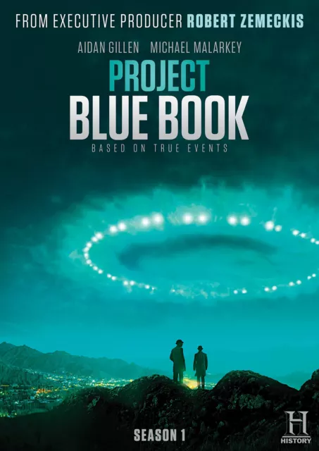 Project Blue Book: Season 1 (DVD) Aidan Gillen Michael Malarkey Laura Mennell