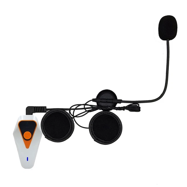 Moto helmet bluetooth multi-person 1000m intercom noise cancelling headphones