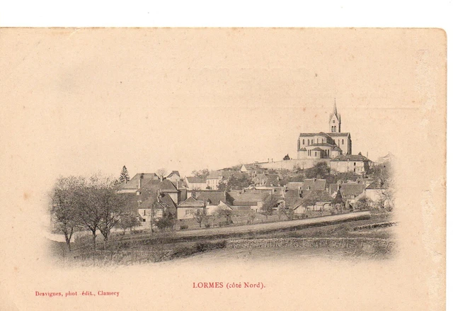 CPA de LORMES (58 Nièvre), années 1910