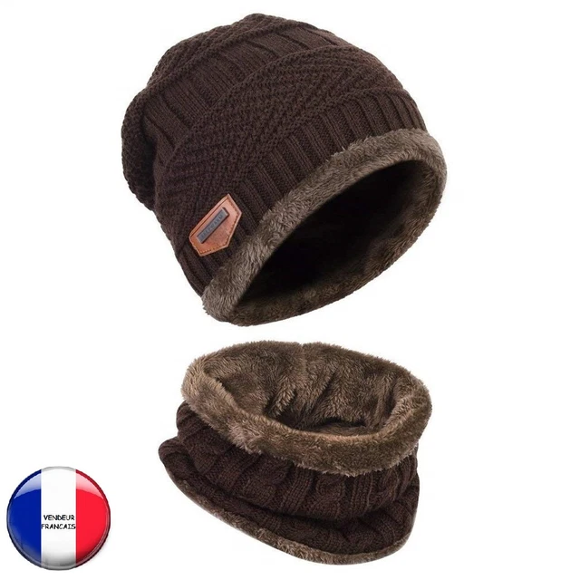 Bonnet Ski Bonnet De Ski RockJock - Doublure Polaire R80, Taille Unique, 6 Coloris Bonnet Ski Homme Femme