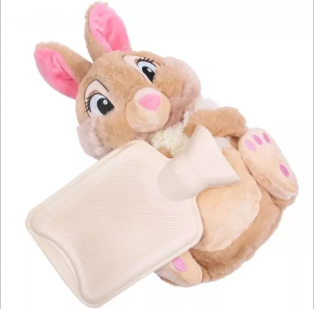 Disney Thumper Miss Bunny Coniglio Bottiglia Acqua Calda 1L Regalo di Natale Calze Primark 2