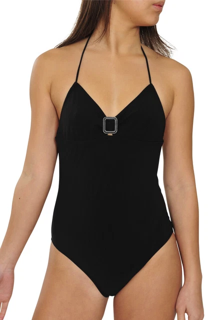 BURBERRY MAILLOT DE bain Femme S Noir Burberry London unicolor