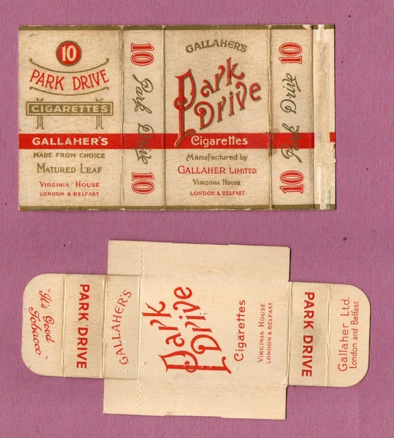 5 park drive cigarettes Park Drive Cigarettes Old Packet FOR SALE!