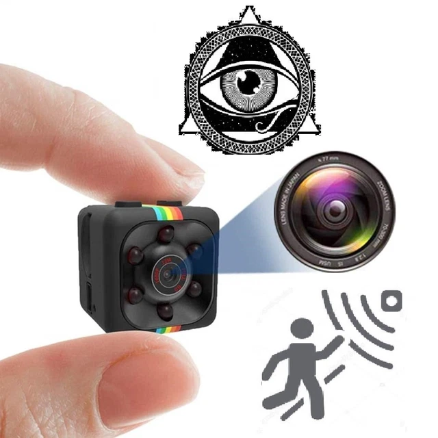 MINI SPY CAMERA for Home with Audio Night vision Motion detection 14.