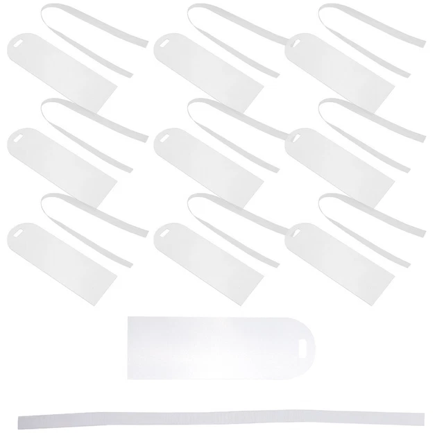 10 Pcs Acrylic Bookmark Office DIY Page Clips Decorative Gift