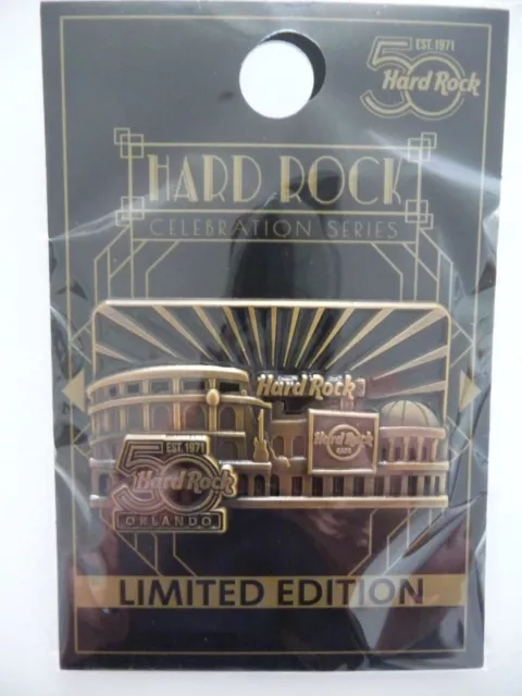 🇺🇸 Pin HARD ROCK CAFE ORLANDO "50th Rocking Celebration Pin Series"