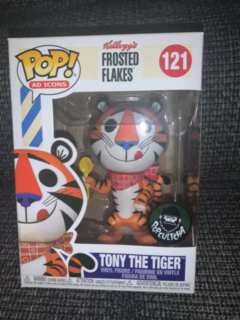 Funko Pop Ad Icons Kellogs Frosted Flakes Tony the Tiger #121 Popcultcha