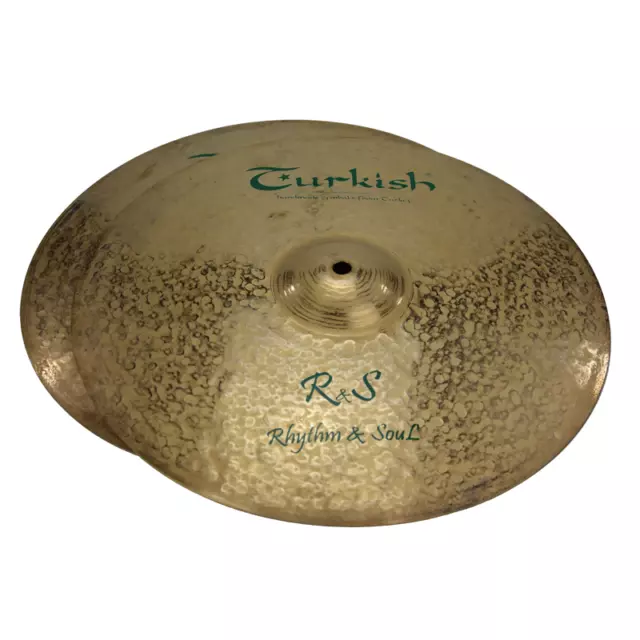 TURKISH CYMBALS cymbale R&S Rhythm & Soul 14" HiHat Hi-Hat 980/1155g