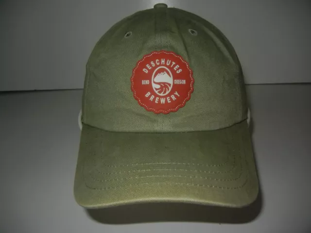 DESCHUTES BREWERY Brown/Red Patch BEND OREGON BEER HAT Brewing Baseball Gym Cap