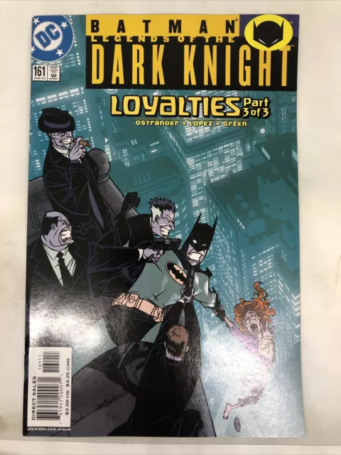 Batman Legends of the Dark Knight, Loyalties Part 3 of 3, Issue 161