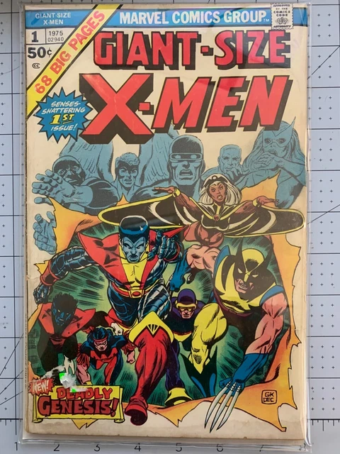 Giant-Size X-Men #1 (1975) 1st App Storm Night Crawler Colossus 3rd Wolverine